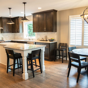 Transitional Contemporary Farmhouse Kitchen Remodel