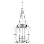 Savoy House - Savoy House 7-2137-3-11 Magnum - 3 Light Pendant - This Magnum pendant hits the sweet spot. Its a perMagnum 3 Light Penda Polished Chrome Clea *UL Approved: YES Energy Star Qualified: n/a ADA Certified: n/a  *Number of Lights: 3-*Wattage:60w E12 Candelabra Base bulb(s) *Bulb Included:No *Bulb Type:E12 Candelabra Base *Finish Type:Polished Chrome