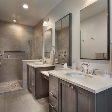 Modern Apartment Remodel with Accent Walls