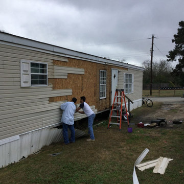 Mobile Home Exterior Refurbishment