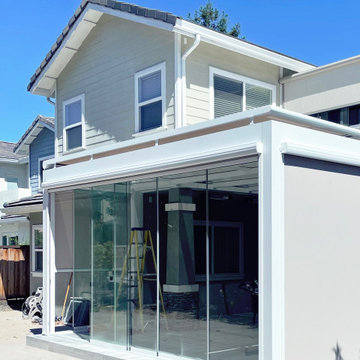 Sunroom installation