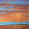 Gallery-Wrapped Canvas Entitled Radiant II, 16"x16"