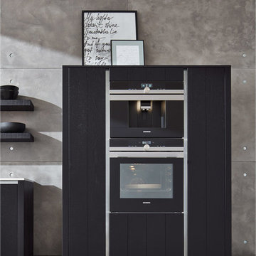 AV 6021 - textured Oak veneer door