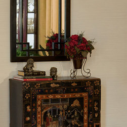 Hand-Painted Qing Cabinet - Accent Chests And Cabinets
