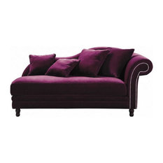 Módulo de terciopelo berenjena Scala