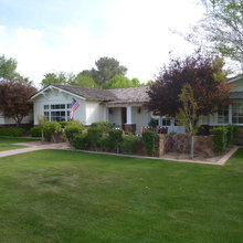 Outside