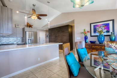 Inspiration for a modern home design remodel in Hawaii