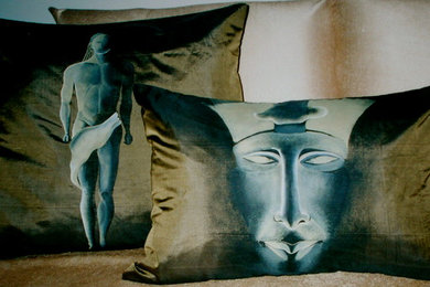 Example of a trendy home design design in Austin