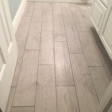 Green Bathroom Reno