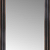 24"x38" Custom Framed Mirror, Aged Bronze