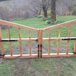 Driveway gates - Hardwood (Oak) - Products