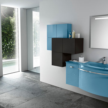 Modern Italian Bathroom Vanities Latitudine by GB Group