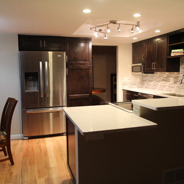 Small Modern Espresso Kitchen
