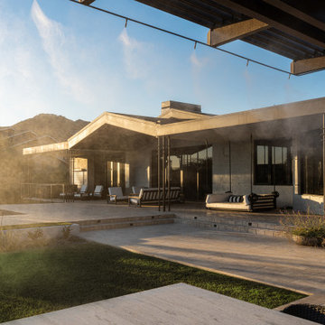 Paradise Pool and Outdoor Living Landscape on Paradise Valley