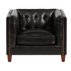 Austin Furniture - Cape Town Club Chair - Armchairs And Accent Chairs