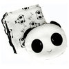 Friendly Panda Bolster Decorative Cushion Throw Pillow Blanket