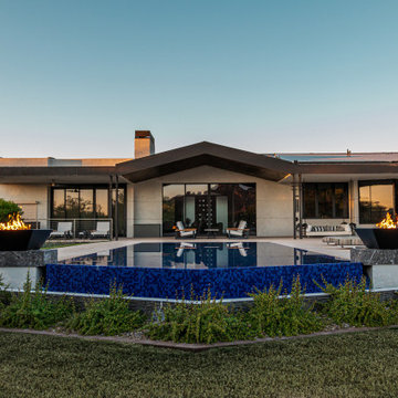 Paradise Pool and Outdoor Living Landscape on Paradise Valley