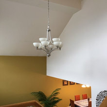 chandelier entryway