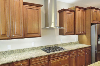 Arts and crafts kitchen photo in Other