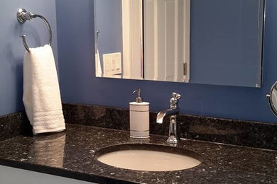 Elegant bathroom photo in Boston