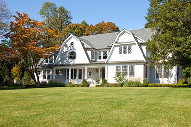 Inspiration for an exterior home remodel in New York