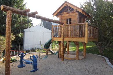 Home design - rustic home design idea in Other