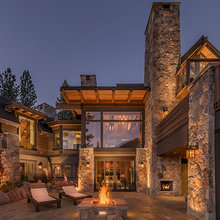 Cabin exterior front