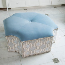 unique ottoman for master suite