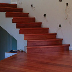 Timber Staircase - Hardwood Flooring