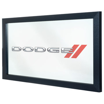 Dodge Framed Logo Mirror