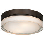 Access Lighting - Solid 1 Light Flush Mount, Bronze - This 1 light Flush Mount from the Solid collection by Access will enhance your home with a perfect mix of form and function. The features include a Bronze finish applied by experts.