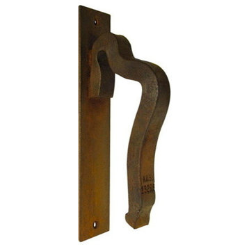 The Rail Anchor 2 Door Handle On Escutcheon Plate