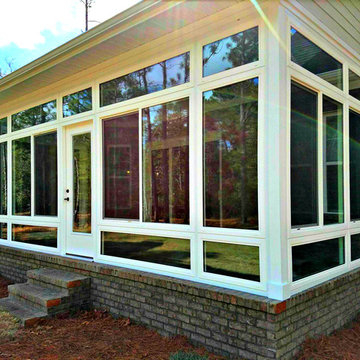 33 Linear Feet of New Glass Windows