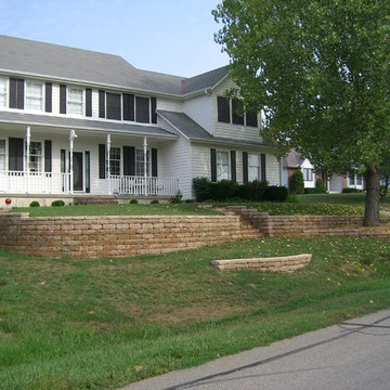 Tumbled Versa-lok Retaining Wall & Steps