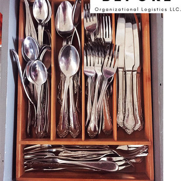 Before - Silverware Drawer