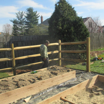 New Custom Vegetable Garden in New Hope Pa.