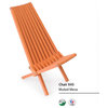 GloDea Foldable Outdoor Lounge Chair X45, Muted Mesa, By Ignacio Santos