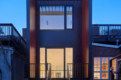 Contemporary exterior home idea in DC Metro
