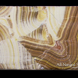 All Natural Stone - Paradise Onyx Slab - Kitchen Countertops