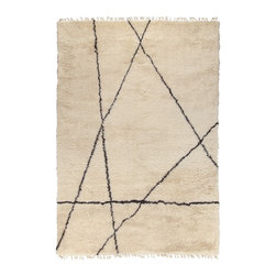 Moroccan touch ivoire/gris fonc&eacute; MT 01 - Rugs