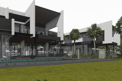 This is an example of a modern home in Darwin.