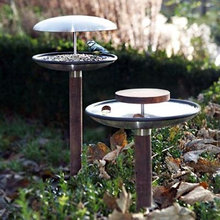 contemporary bird feeders