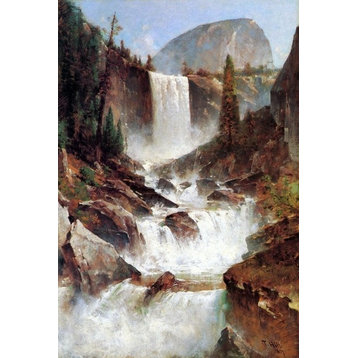 Thomas Hill Vernal Falls, Yosemite Canvas Print