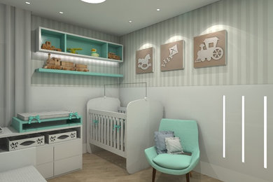 Inspiration for a contemporary home design remodel in Other