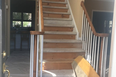 Stair refinish