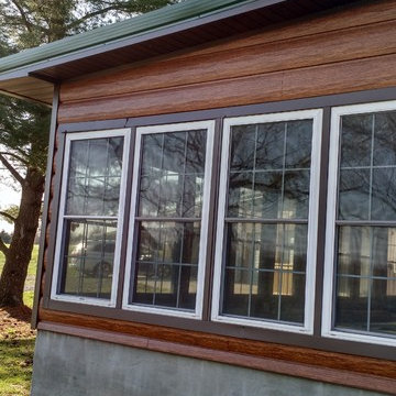 Custom Country Style Steel Log Siding in Chillicothe, MO