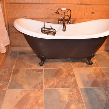Tile for a New Log Cabin Home