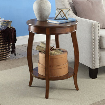 ACME Aberta End Table in Walnut