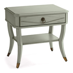 Beauvier Night Stand in French Patina - Nightstands And Bedside Tables