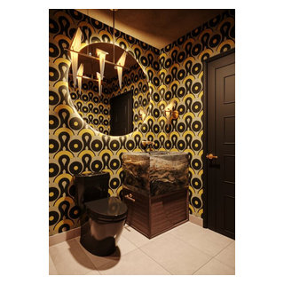 Orchid - A1A - Powder Room - Modern - Powder Room - Miami - by Carolina ...